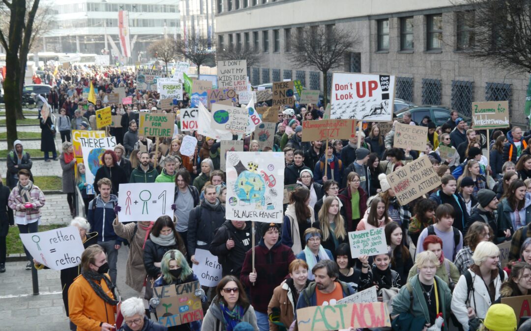 Linz: Klimastreik macht Schule