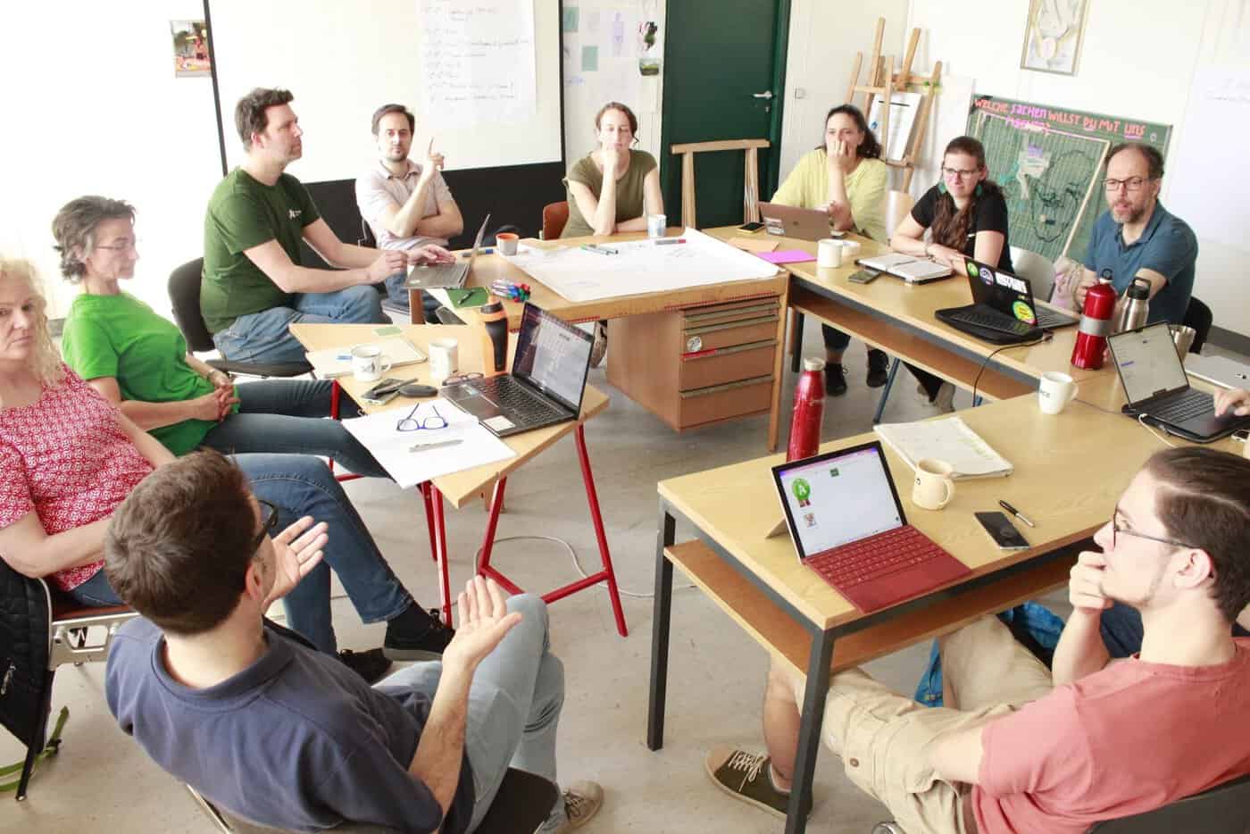TFF LehrerInnen beim Arbeiten