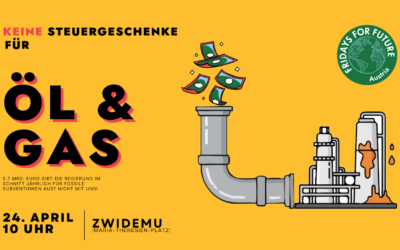 Wien: Klimaaktion am 24.04.2026 – Schulbezogene Veranstaltung!