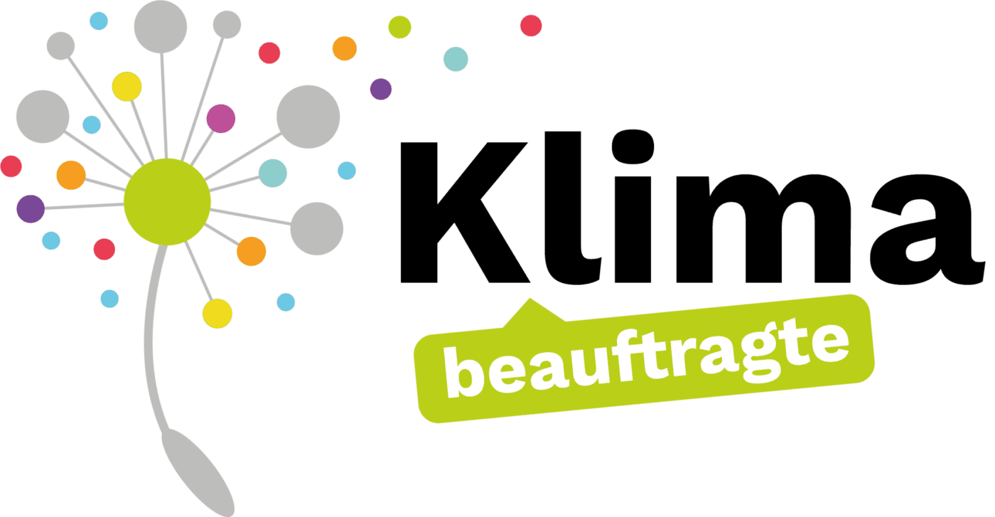 Das Logo des Bildungshub Wien zeigt einen Löwenzahn, dessen Samen der Wind davonträgt.