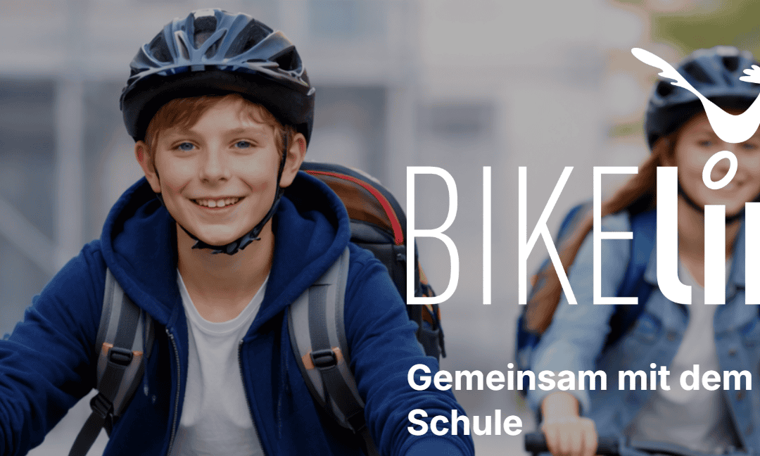 Mit BIKEline gemeinsam in die Schule radeln